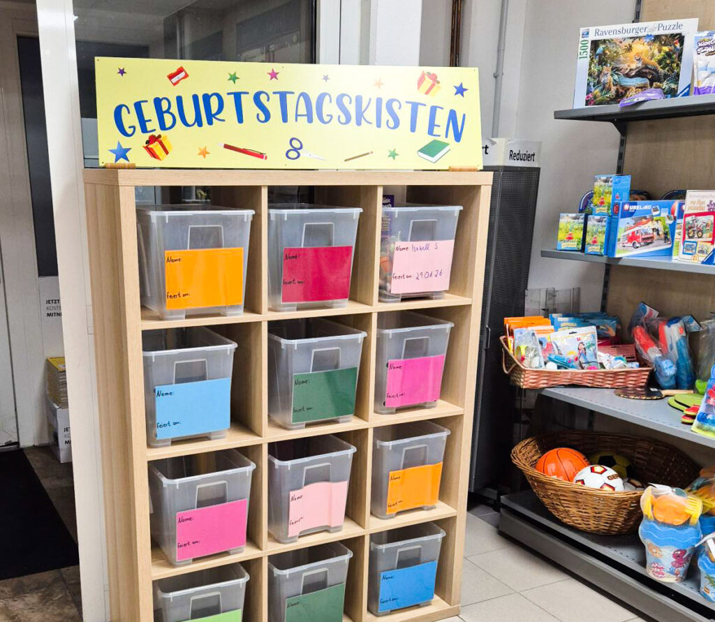 Geburtstagskisten bei Zauberkiste Schreibwaren Großenkneten